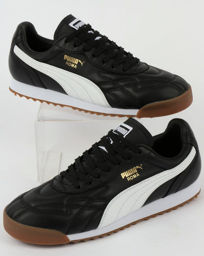 Puma Roma Anniversario Trainer Schwarz/Weiß