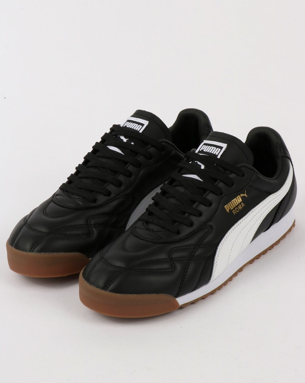 Puma Roma Anniversario Trainer Schwarz/Weiß