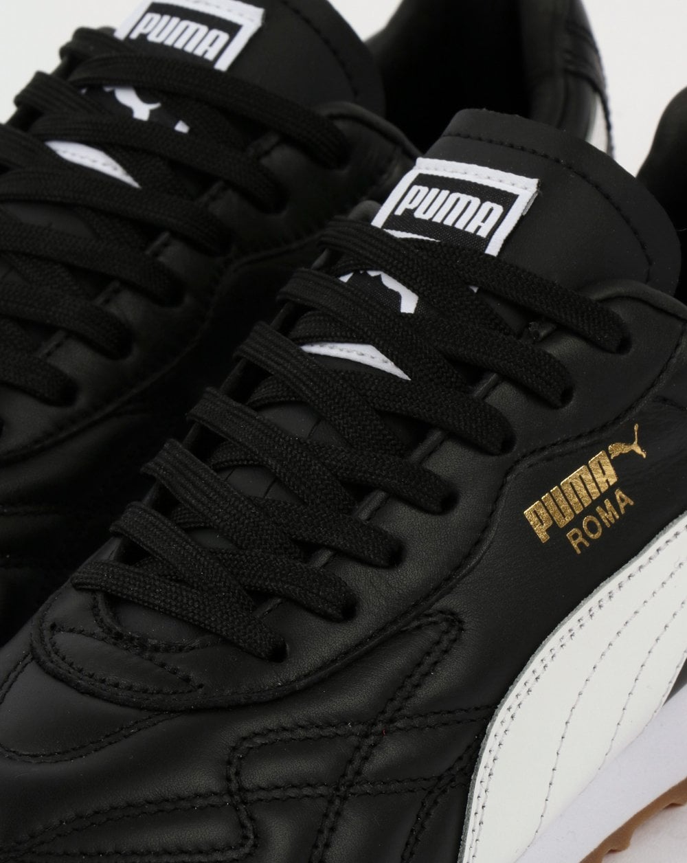 Puma Roma Anniversario Trainer Schwarz/Weiß