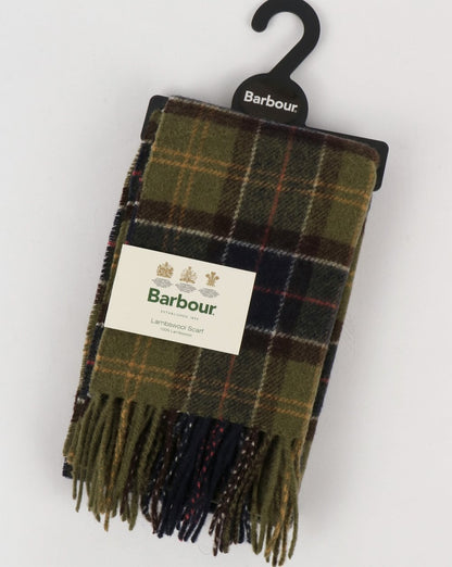 Barbour Tartan Lammwollschal Klassisch