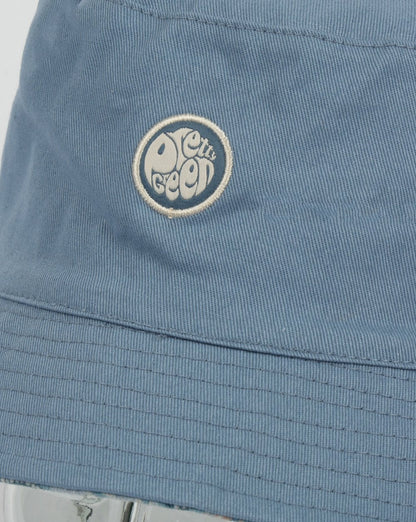 Pretty Green Wendbarer Fischerhut mit Paisley-Print Blau