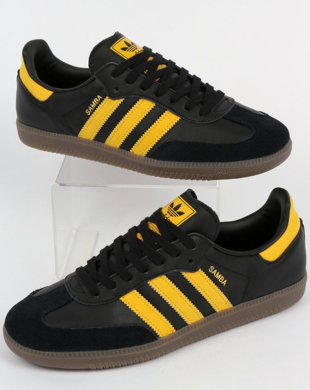Adidas Samba OG Trainer Schwarz/Gold