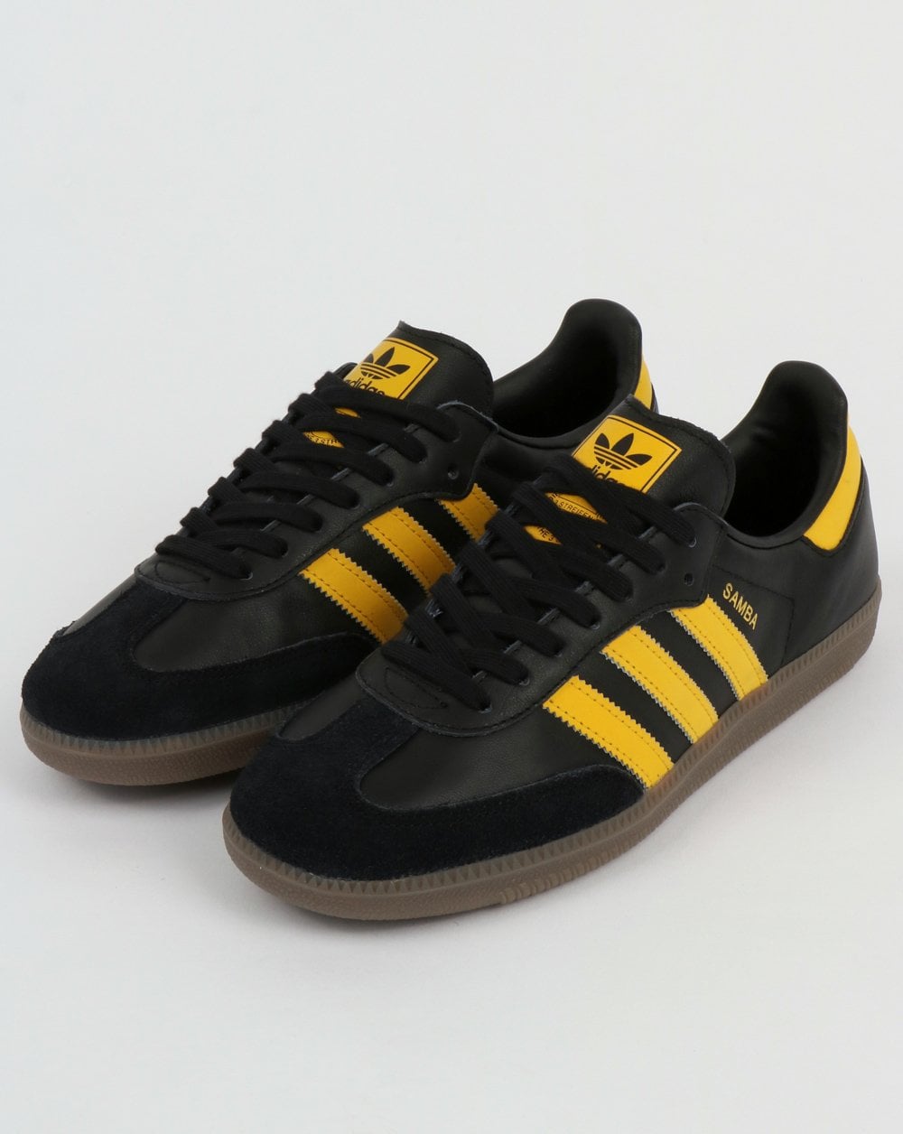 Adidas Samba OG Trainer Schwarz/Gold