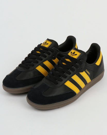 Adidas Samba OG Trainer Schwarz/Gold