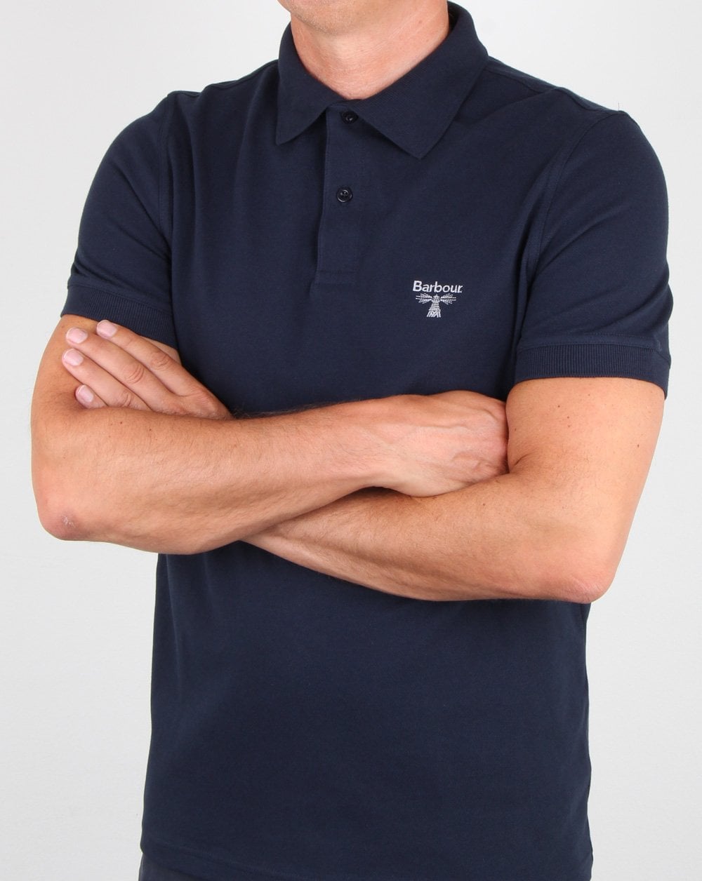 Barbour Beacon Polo Shirt New Navy