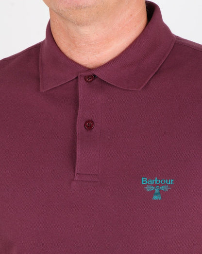 Barbour Business Beacon Poloshirt Burgund