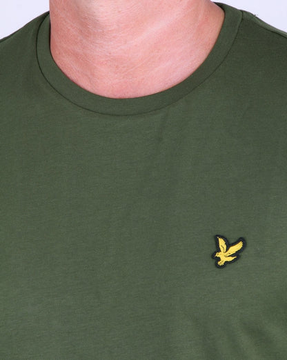 Lyle And Scott – Langärmliges T-Shirt in Waldgrün