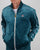 Fila Vintage Finest Velour Track Top Atlantic Blue