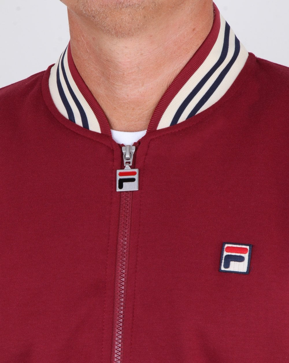 Fila Vintage Mk1 Settanta Track Top Tibetan Red/oyster