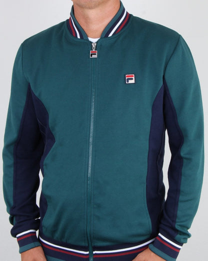 Fila Vintage Mk1 Settanta Trainingsjacke Atlantic Deep/Marineblau