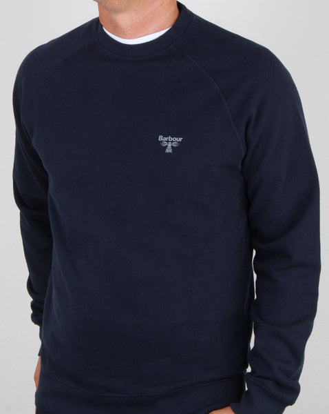 Barbour Beacon Crew Sweatshirt New Navy