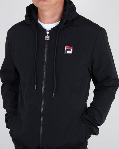 Fila Vintage Tate Jacke Schwarz