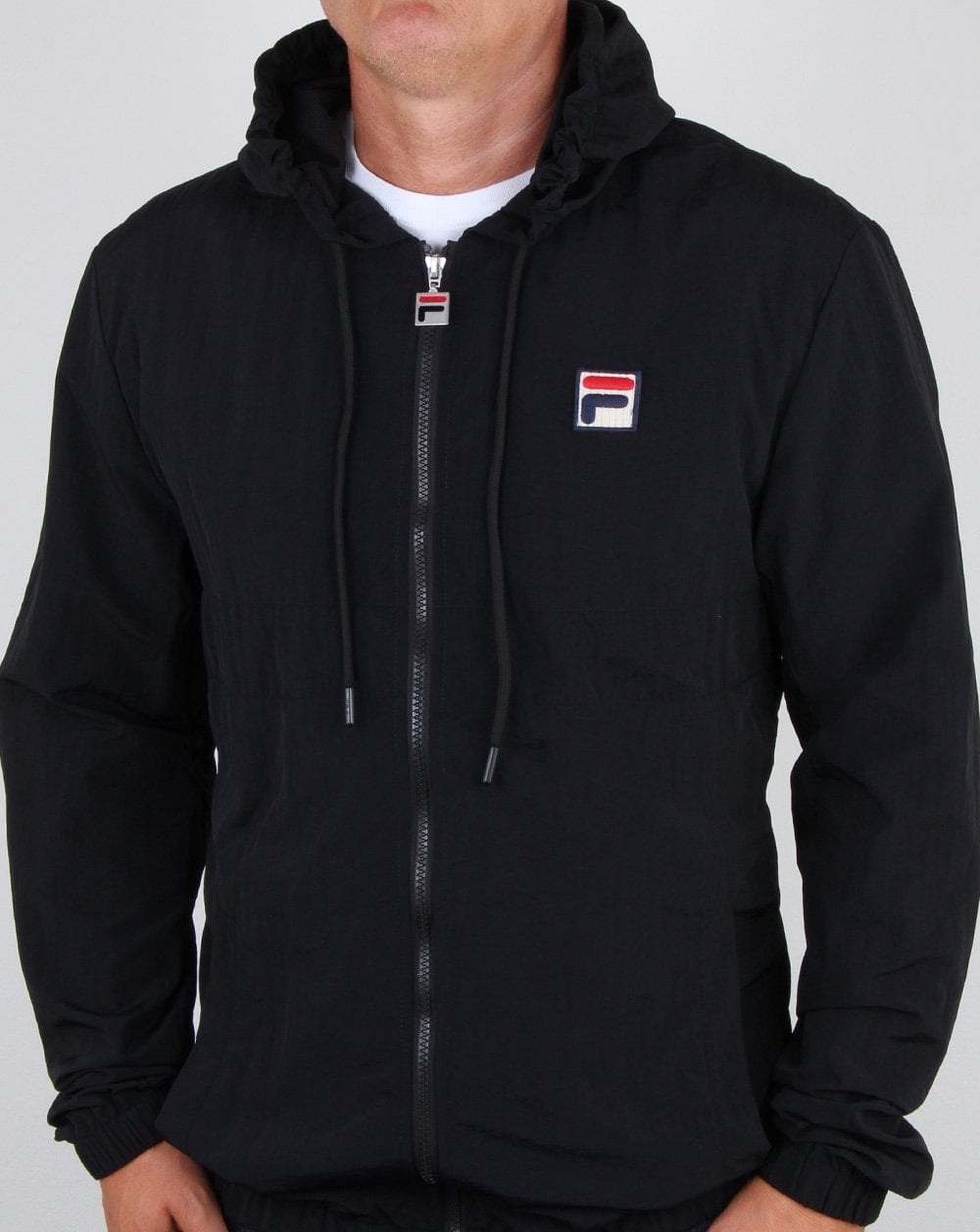 Fila Vintage Tate Jacke Schwarz