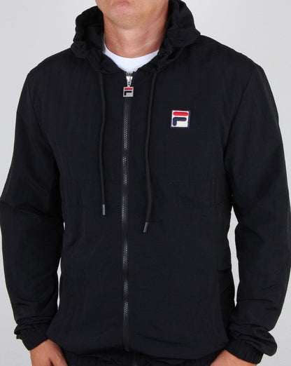 Fila Vintage Tate Jacke Schwarz