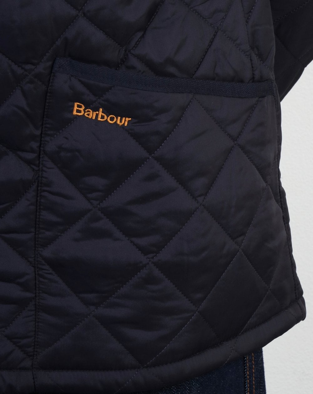 Barbour Heritage classic Quilted Jacket Navy