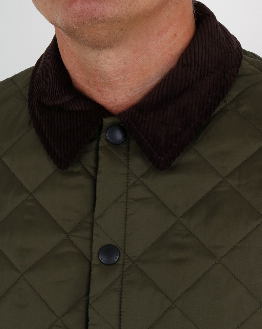 Barbour Heritage Klassische Steppjacke Oliv