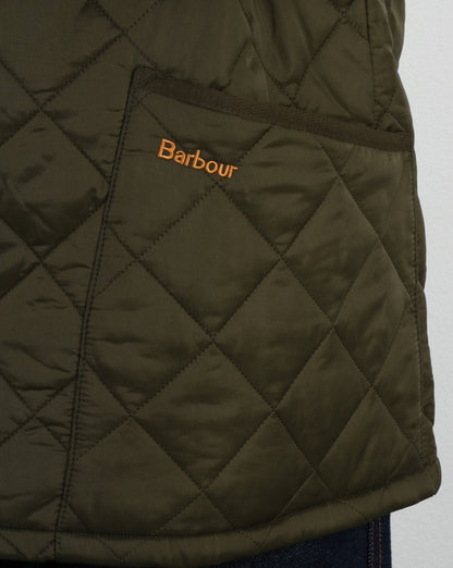 Barbour Heritage Klassische Steppjacke Oliv