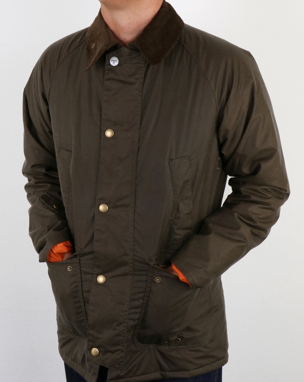 Barbour Lingmell Wax Jacket Clay