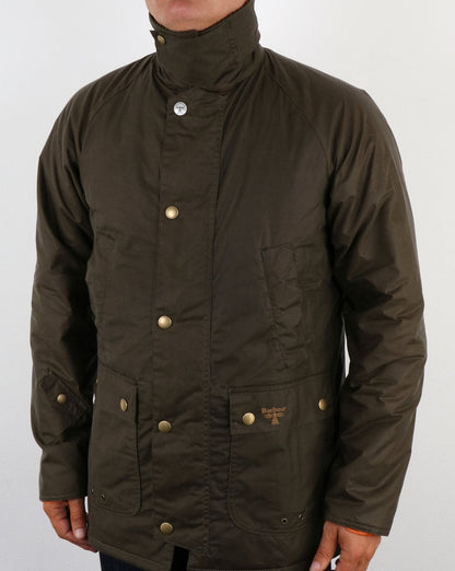 Barbour Lingmell Wachsjacke Clay