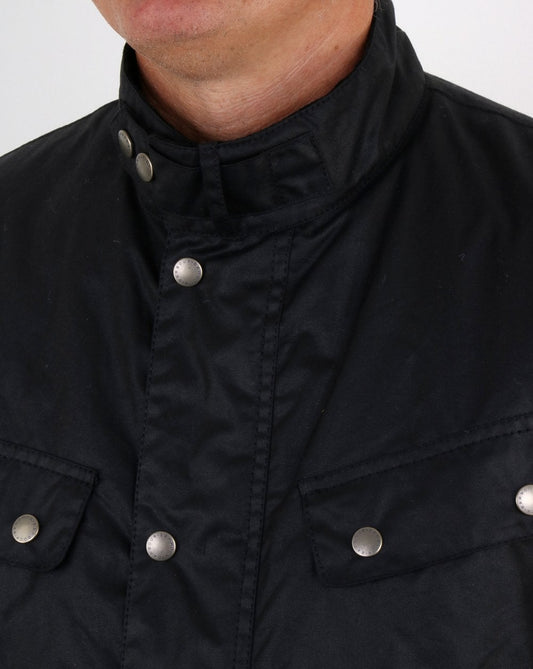Barbour International Barbour International Duke Wachsjacke Schwarz