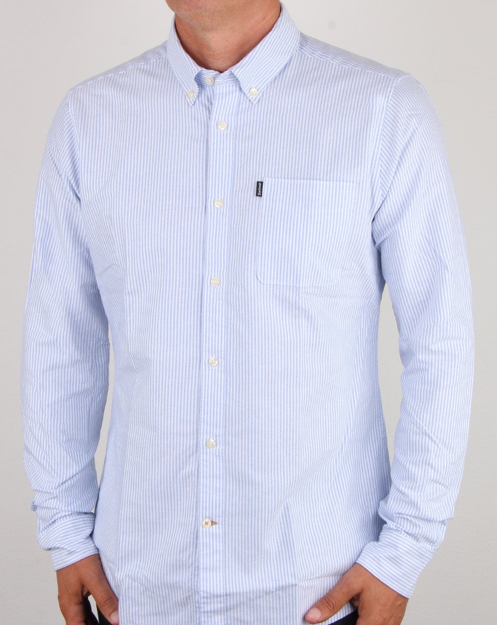 Barbour Endsleigh Oxford Hemd Himmelblau
