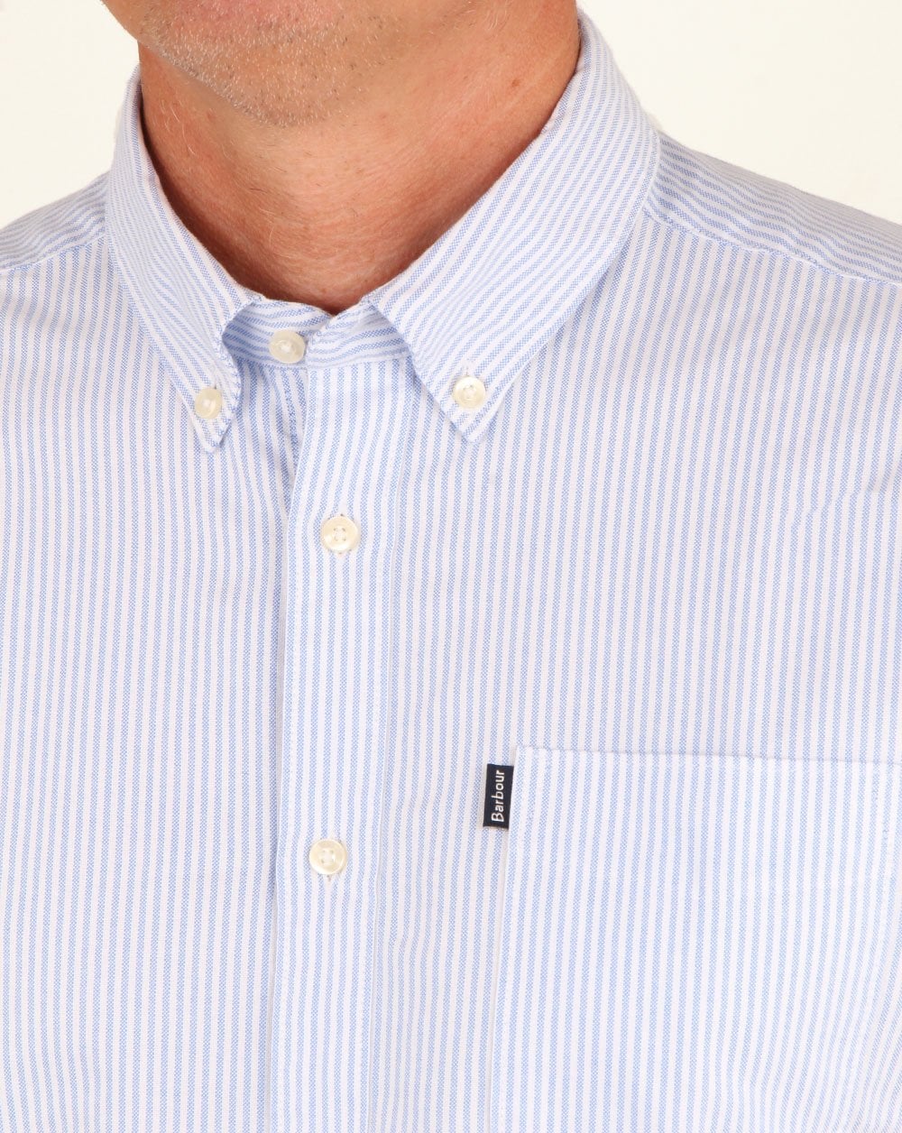 Barbour Endsleigh Oxford Hemd Himmelblau