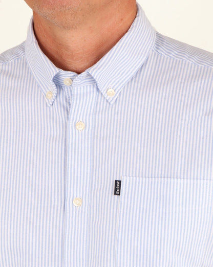 Barbour Endsleigh Oxford Hemd Himmelblau