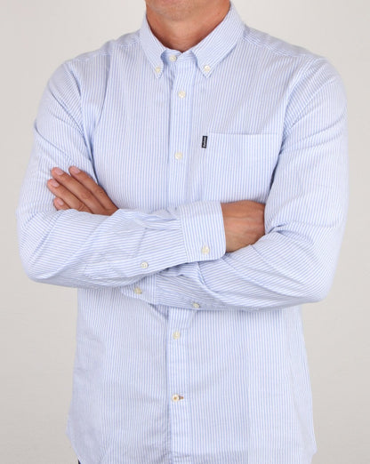 Barbour Endsleigh Oxford Hemd Himmelblau