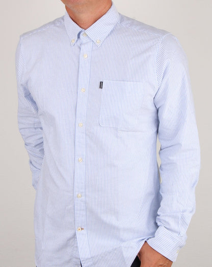 Barbour Endsleigh Oxford Hemd Himmelblau