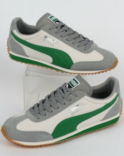 Puma Whirlwind Classic Trainer Grau/Amazon Grün