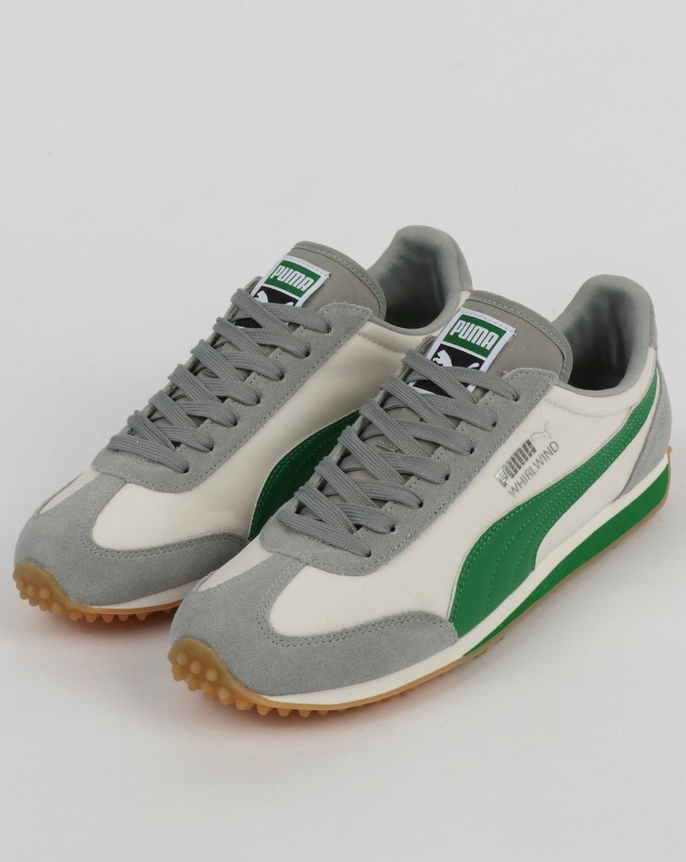 Puma Whirlwind Classic Trainer Grey/Amazon Green