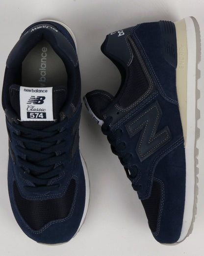 New Balance 574 Sneaker Marineblau