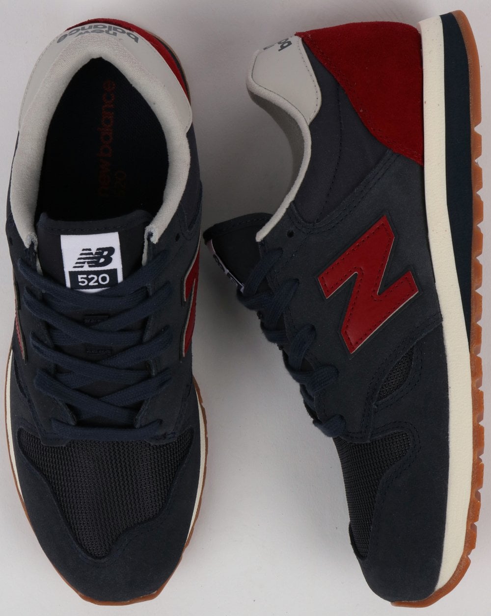 New Balance 520 Sneaker Outerspace/Scarlet