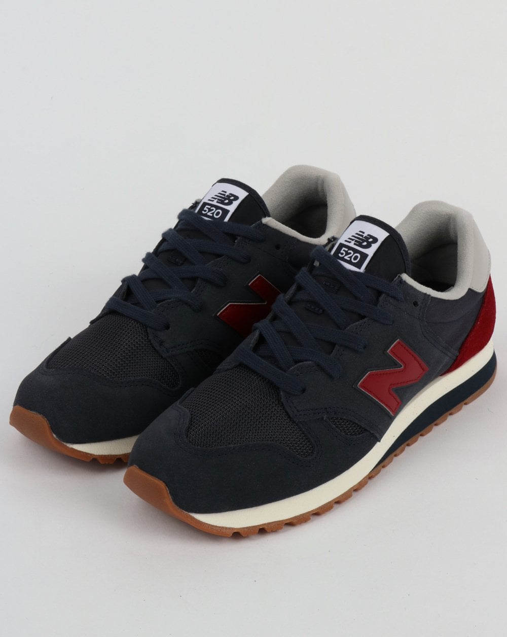 New Balance 520 Sneaker Outerspace/Scarlet
