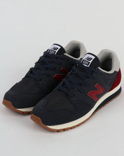 New Balance 520 Sneaker Outerspace/Scarlet