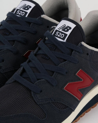 New Balance 520 Sneaker Outerspace/Scarlet
