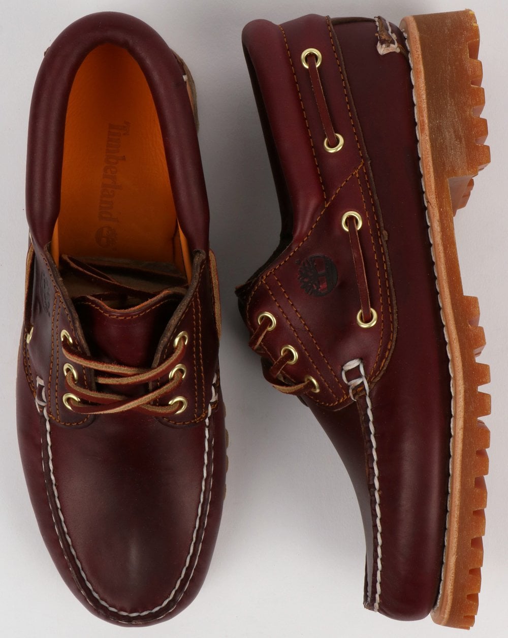 Timberland Authentics 3 Eye Classic Burgundy Shoes