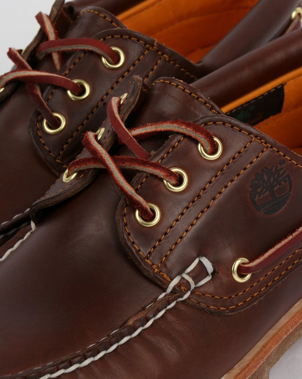 Timberland Authentics 3-Loch-Klassiker in Braun