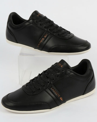 Lacoste Storda Trainer Schwarz/Off-Weiß