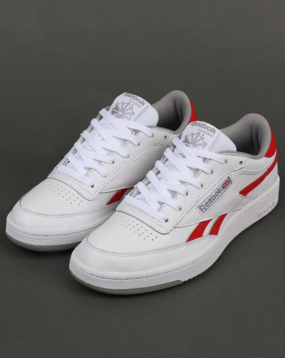 Reebok Revenge Plus Sneakers Weiß/Rot
