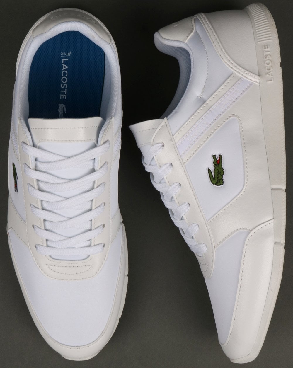 Lacoste Menerva Sport Trainer Weiß/Marineblau