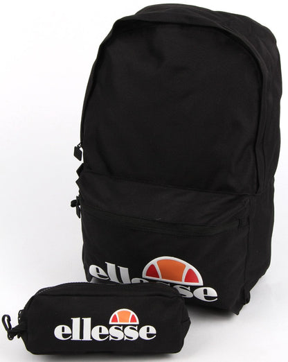 Ellesse Rolby Rucksack &amp; Federmäppchen Schwarz
