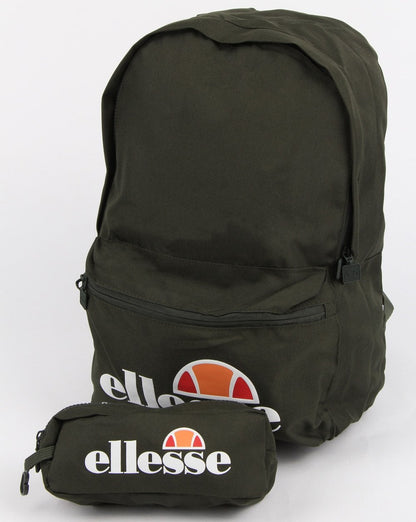 Ellesse Rolby Rucksack &amp; Federmäppchen Khaki
