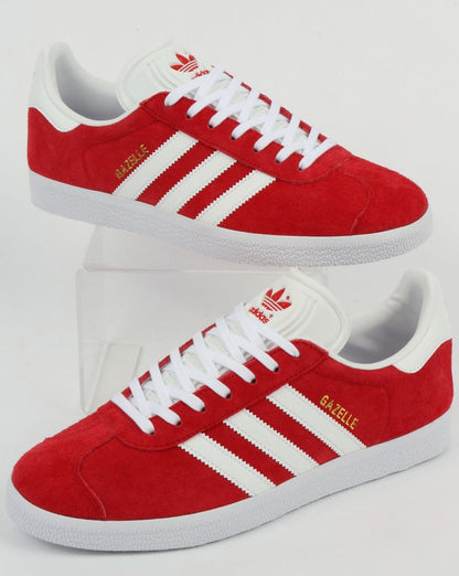 Adidas Gazelle Sneakers Rot/Weiß