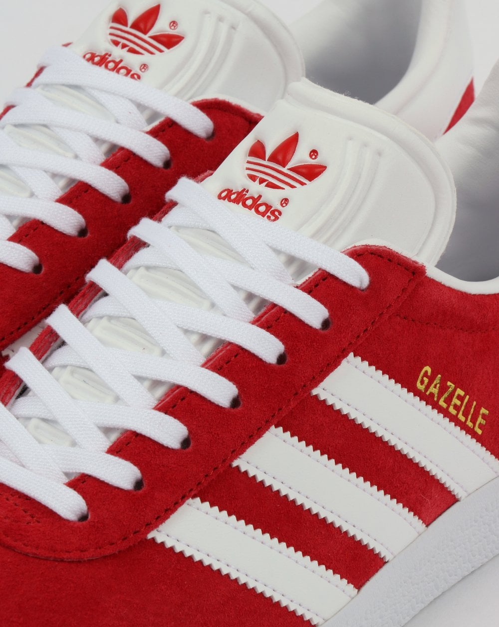 Adidas Gazelle Sneakers Rot/Weiß