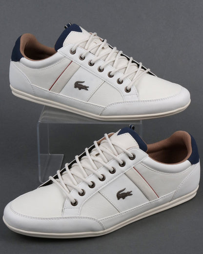Lacoste Chaymon Sneaker Off-White/Marineblau