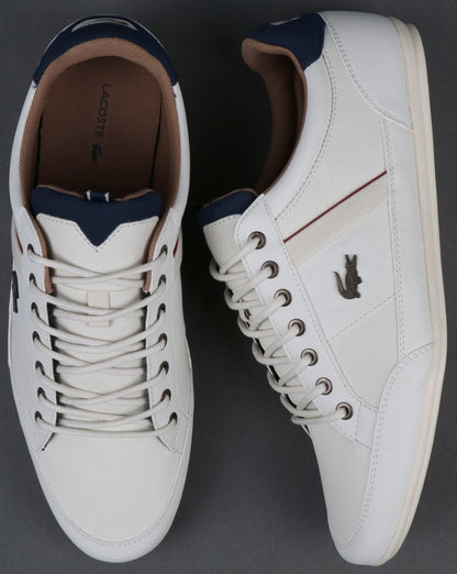 Lacoste Chaymon Sneaker Off-White/Marineblau