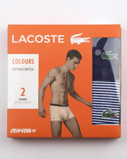 Lacoste Lacoste Doppelpack Boxershorts Marineblau/Blau