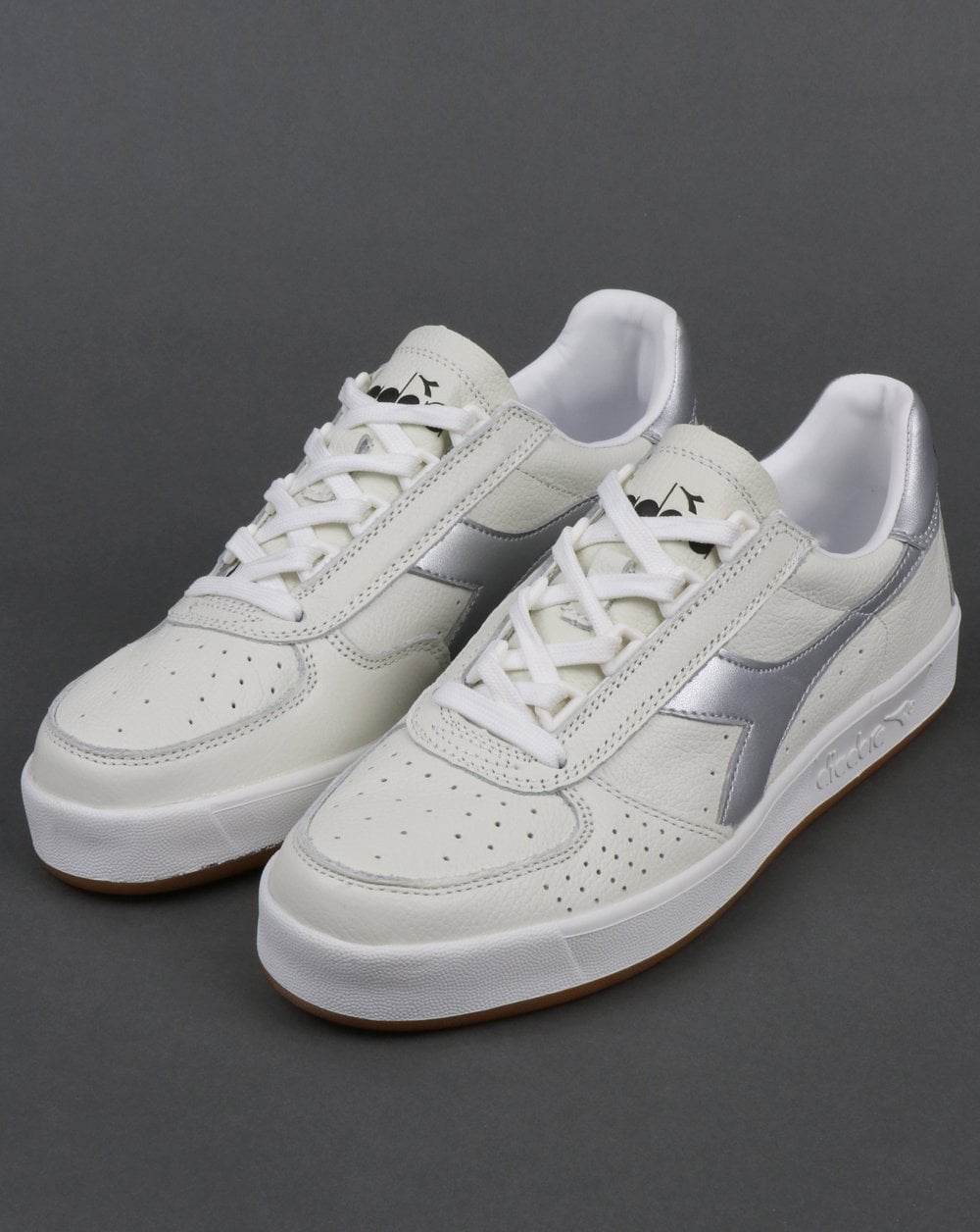 Diadora B. Elite L Sneaker Weiß/Silber