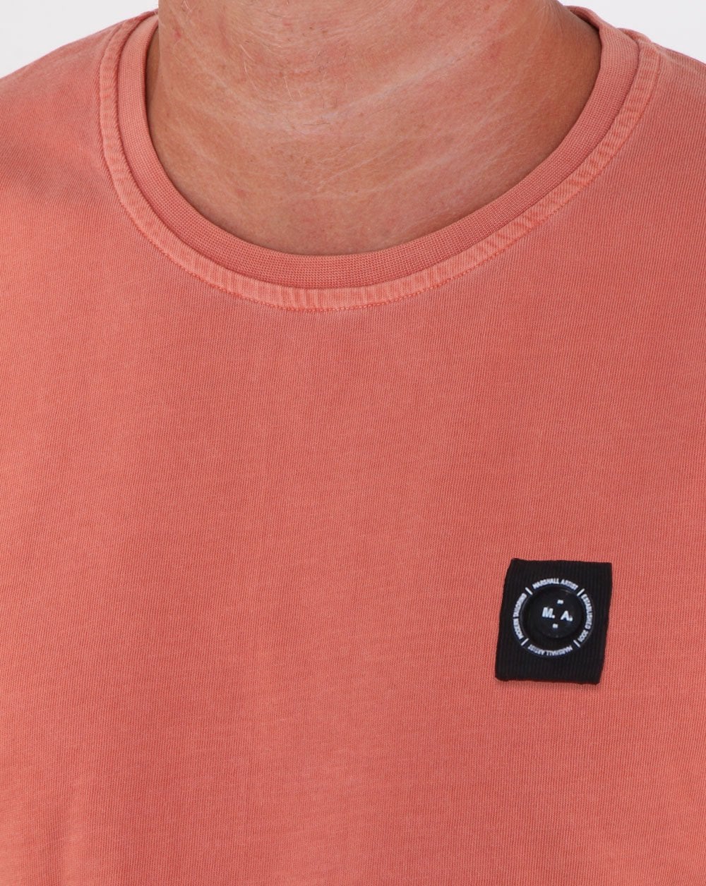 Marshall Artist Garment Dyed T-Shirt Orange